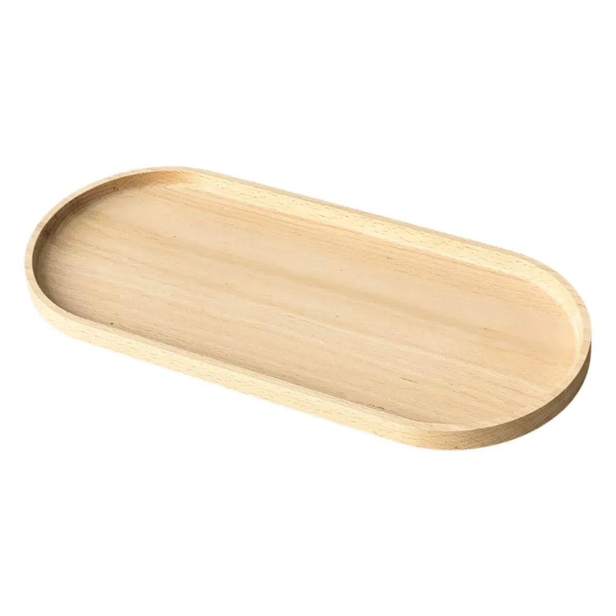 Oval Tray – Beech & Thermo Ash — photo 1